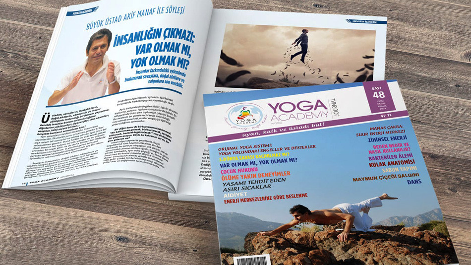 Dünyanın ilk ve tek gerçek Yoga Dergisi'nin yeni sayısı çıktı!